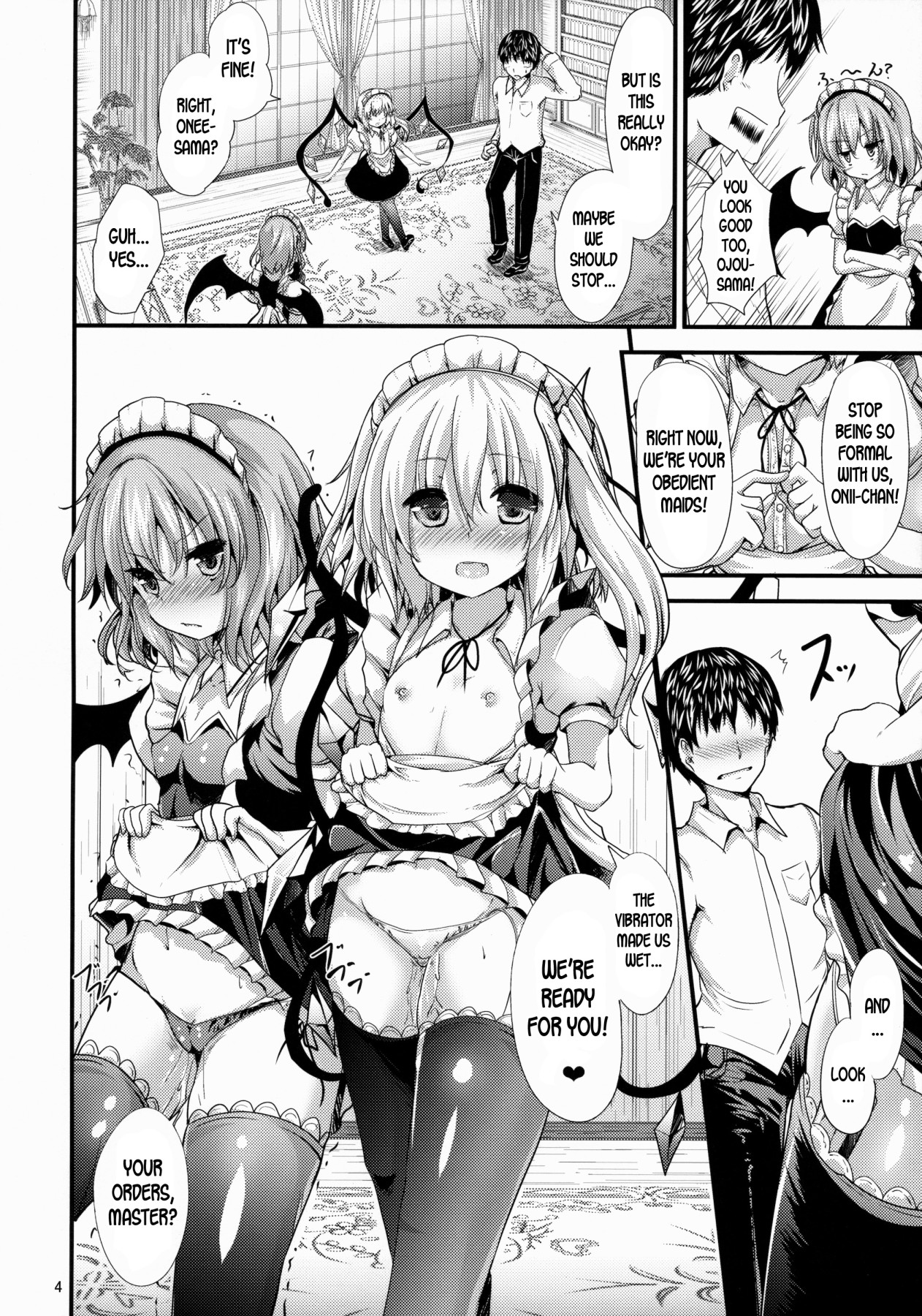 Hentai Manga Comic-A Maid's Feelings-Read-3